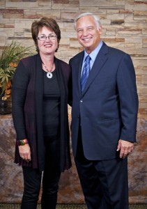 Donna Stoneham with Jack Canfield, author of "Chicken Soup for the Soul"
